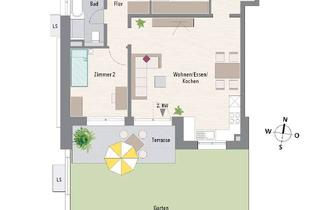 Wohnung mieten in 71679 Asperg, Schöne 4-Zimmer Neubauwohnung mit Garten - Nachmieter gesucht