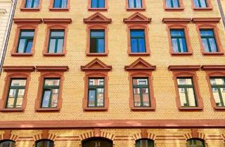 Wohnung mieten in Glafeystraße 14, 04299 Stötteritz, Außen Gründerzeit & Innen Neubau I Einbauküche I Bad mit Wanne