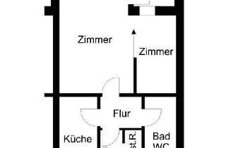 Wohnung mieten in Goethestraße 73, 27568 Lehe, Ideale Singlewohnung!