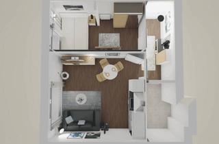 Wohnung mieten in Bgm.-Aurnhammer-Str. 10, 86199 Göggingen, Erstbezug - Möbliertes 2 Zimmer-Apartment inkl. Einbauküche im Zentrum von Göggingen