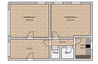 Wohnung mieten in Industriestraße, 24558 Henstedt-Ulzburg, 3-Zimmer Erdgeschosswohnung in Henstedt-Ulzburg