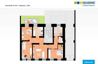 Wohnung mieten in Friesenstraße 28, 06112 Halle, Großzügige Wohnung im Hochparterre mit Balkon - WE01