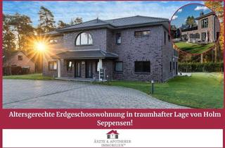 Wohnung mieten in 21244 Buchholz in der Nordheide, Altersgerechte Erdgeschosswohnung in traumhafter Lage von Holm Seppensen!