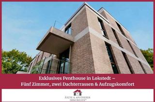 Penthouse mieten in 22529 Lokstedt, Exklusives Penthouse in Lokstedt – Fünf Zimmer, zwei Dachterrassen & Aufzugskomfort
