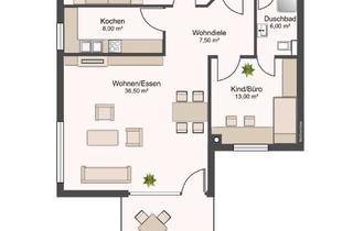 Wohnung mieten in Hauptstraße 82, 97218 Gerbrunn, Elegante 3-Zi-Wohnung mit großer Terrasse in Uni-Nähe//saniert//ruhiges Wohnen mit Blick ins Grüne