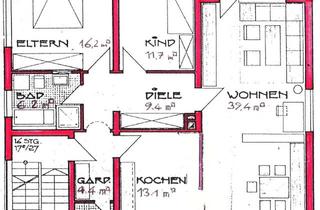 Wohnung mieten in 64850 Schaafheim, Schaafheim-Mosbach, 3 Zi-Whg im OG