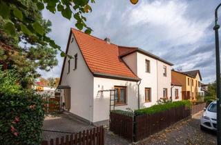 Doppelhaushälfte kaufen in 07774 Dornburg-Camburg, Doppelhaushälfte mit Potenzial und Nebengelass in Camburg