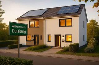 Doppelhaushälfte kaufen in 47198 Alt-Homberg, Duisburg-Homberg – Doppelhaushälften „Für Euch“: Massivbau, modern & effizient