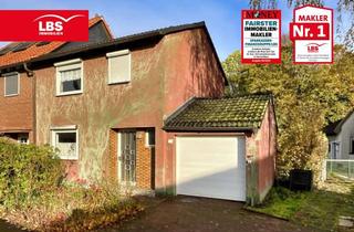 Haus kaufen in Lautastraße 17, 44328 Scharnhorst, Charmantes Reiheneckhaus mit Gartenidylle in ruhiger Lage von Dortmund