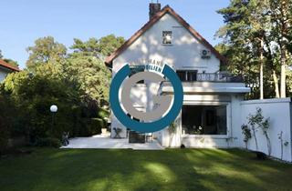 Haus kaufen in 14163 Zehlendorf, PARKÄHNLICHES GRUNDSTÜCK MIT BEBAUUNGSPOTENTIAL - PARKETT IN FISCHGRÄTOPTIK - KAMIN & SAUNA