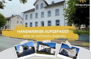 Mehrfamilienhaus kaufen in 07333 Unterwellenborn, *** Großes, ausbaubares Mehrfamilienhaus mit Gewerbefläche ***