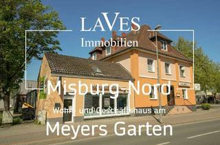 Haus kaufen in 30629 Misburg-Nord, Wohn- und Geschäftshaus in exponierter Lage