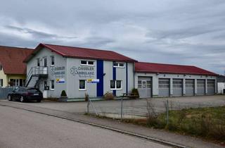 Lager kaufen in Anton-Hauser-Straße 19, 89355 Gundremmingen, Büro- u. Verwaltungsgebäude mit Fahrzeughalle und Freifläche