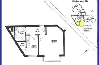 Wohnung mieten in 07749 Jena, Großzügige Einraumwohnung