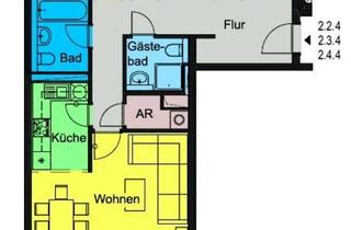Wohnung mieten in 01187 Dresden, Ihre neuer Wohlfühlort mit attraktiver Ausstattung, großem Balkon, Bad und Gästebad!