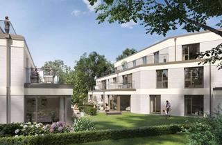 Wohnung kaufen in 81245 München, Neubau: Lichterfüllte 3-Zimmer-Wohnung mit Garten-Oase und Westausrichtung