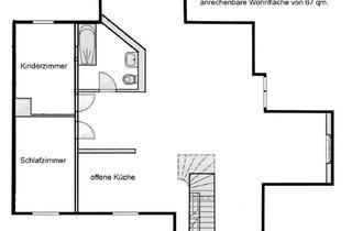 Wohnung mieten in 02625 Bautzen, Helle schicke DG-Wohnung in ruhiger Lage nahe Einkaufszentrum