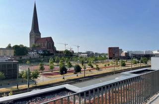 Wohnung mieten in Am Lohmühlengraben, 18055 Stadtmitte, Exklusive, neuwertige 2-Zimmer-Wohnung mit Balkon, EBK und vielen Extras in Rostock