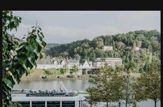 Wohnung mieten in Rheinzollstraße 10, 56068 Altstadt, Vollmöbliertes 1-Zimmer-Apartment direkt am Rhein inkl. Nebenkosten