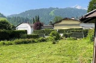 Grundstück zu kaufen in Mittenwalderstraße 53a, 82467 Garmisch-Partenkirchen, Baugrundstück mit Alpenpanorama in Partenkirchen, direkt an den Spazierwegen