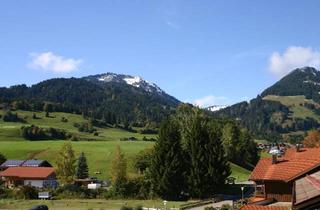 Wohnung kaufen in 87538 Fischen, Fischen im Allgäu - 2 Zimmer Dachgeschoß in Obermaiselstein mit Bergblick