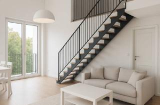 Wohnung kaufen in 81379 München, München - Stilvolle 4-Zimmer-Maisonette | 78 m² | voll möbliert | Balkon