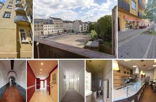 Haus kaufen in 04159 Leipzig, Leipzig - Saniertes & gepflegtes Wohn- und Geschäftshaus in Möckern mit 11 WE, 5 GE, Balkone u.v.m.