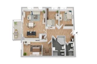 Wohnung kaufen in 87600 Kaufbeuren, Wir zünden den Verkaufsturbo - barrierefrei und modernes Wohnen in ruhiger Lage zum Hammerpreis!