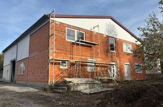 Wohnung kaufen in Am Bahndamm 14, 86459 Gessertshausen, Augsburg - Gessertshausen, Gewerbehalle mit Wohneinheit.