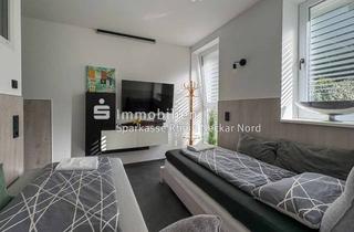 Wohnung kaufen in 68163 Lindenhof, Gartenwohnung mit Stil – Modernes 1-Zimmer-Apartment mit Terrasse & eigenem Zugang