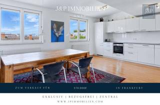 Wohnung kaufen in 60326 Gallus, Stilvoll, zentral, bezugsfrei: 2-Zimmer-Dachgeschosswohnung im Gallusviertel!!