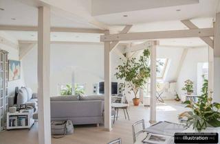 Loft kaufen in Schweizer Platz, 60596 Sachsenhausen, LOFTartiges Dachstudio mit Lichtkuppel nahe dem Schweizer Platz im Stilaltbau