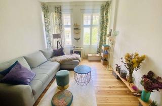 Wohnung mieten in Kienitzer Straße 118, 12049 Neukölln (Neukölln), Untervermietung 10.11 bis 15.12 Luxuriöse 2-Zimmer-Altbauwohnung mit Balkon nähe Tempelhofes Feld