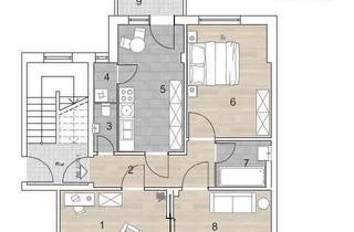 Wohnung mieten in Südersteinstraße 30, 27472 Cuxhaven, Helle 2,5 Zimmer mit Balkon