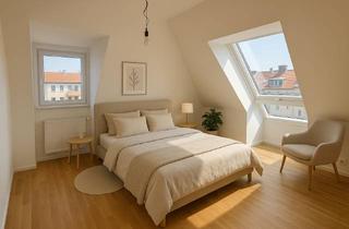 Wohnung mieten in Schellingstraße 108, 80798 Maxvorstadt, Attraktive 3-Zimmer DG-Wohnung in München-Marvorstadt