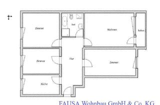 Wohnung mieten in Werftstr 62, 53117 Graurheindorf, 4 Zimmer, sep. Küche, Balkon! Ideal für Pärchen mit Platzbedarf, 2er WG od. Paar mit einem Kind!
