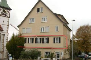 Wohnung mieten in Burgstraße, 72639 Neuffen, Für Singles od. Paare! Reizv. 2,5-Zi.-Neubauwhg. m. 76 m² Wfl. in histor. Gebäude mitten im Städtle!