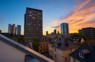 Wohnung mieten in 60323 Westend-Süd, Luxuriöse möblierte 2-Zimmer Maisonette-Wohnung mit kleiner Dachterrasse in Bestlage Westend-Süd