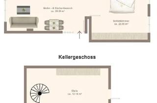 Wohnung mieten in Bismarckstraße 179, 52066 Aachen, 2-Zimmer-Altbau-Wohnung über 2 Etagen in Aachen