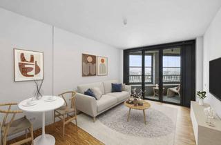 Wohnung mieten in Lisa-Fittko-Straße 11, 10557 Tiergarten, Own Your Style – Stylisches 1-Zimmer-Apartment mit Loggia im Herzen Berlins