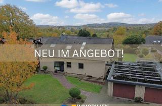 Haus kaufen in 32549 Bad Oeynhausen, Wohnen mit Komfort und Freiraum – charmantes Zweifamilienhaus in gepflegter Lage