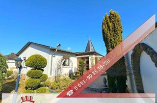 Haus kaufen in 54331 Pellingen, Pellingen: mediterraner, ruhig gelegener Bungalow mit umfriedetem Garten, Terrasse und Garage - einz