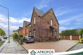 Doppelhaushälfte kaufen in 47198 Hochheide, Freiraum pur: Doppelhaushälfte mit XXL-Grundstück und Ausbaupotenzial