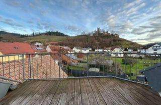 Wohnung kaufen in 77799 Ortenberg, Ortenberg - 3 Zimmer im Dachgeschoss mit Blick aufs Schloss!