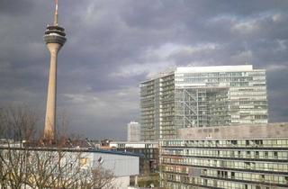 Wohnung mieten in Wupperstr. 22, 40219 Unterbilk, Lichtdurchflutete 3-Zi.Galerie-Wohnung mit Dachterrasse im Düsseldorfer Hafen