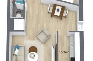 Wohnung mieten in 79618 Rheinfelden, 2-Zimmer Wohnung möbliert in Rheinfelden