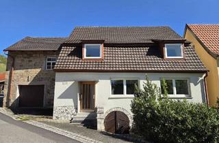 Einfamilienhaus kaufen in 97475 Zeil, Einfamilienhaus (Wfl. ca. 190 m²) mit großem Nebengebäude und Garten im Winzerdorf Ziegelanger