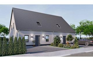 Doppelhaushälfte kaufen in 40627 Vennhausen, Bezahlbarer Neubau als Doppelhaushälfte, Bodenplatte, FBH, A+, PV, Lüftung