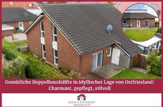 Doppelhaushälfte kaufen in 26817 Rhauderfehn, Gepflegte Doppelhaushälfte in Sackgassenlage