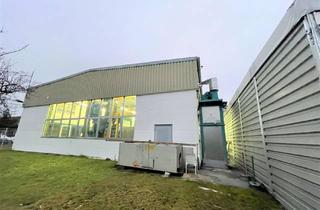 Gewerbeimmobilie kaufen in 73110 Hattenhofen, Ihre Chance auf eine Halle mit weiterer Möglichkeit diese zu erweitern! Wohnung und Büro inklusive!